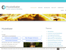 Tablet Screenshot of muskelkater.org